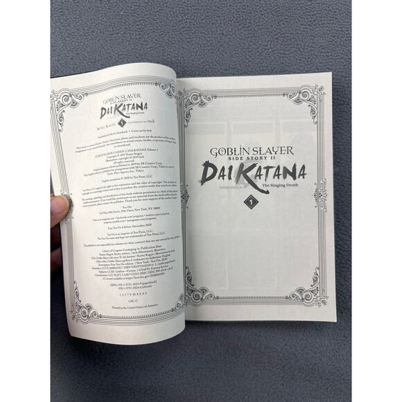 Goblin Slayer Side Story: Year One #1 (Yen Press December 2018) - Picture 5 of 6